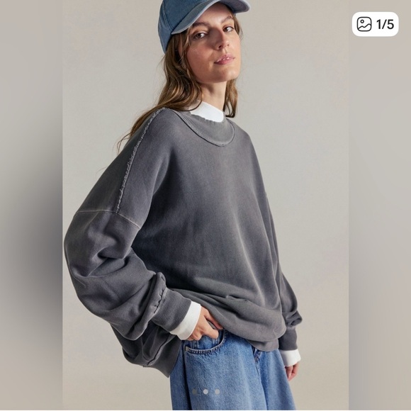 Free People Tops - Free People Palm Springs Sweatshirt